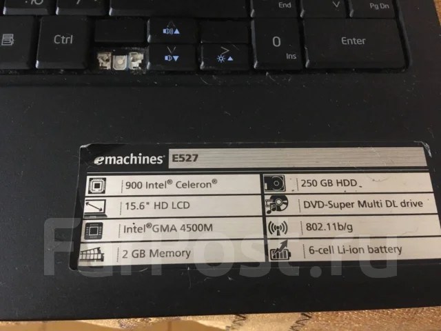 eMachines. ��� 2048 ��, WiFi: 1 ����
