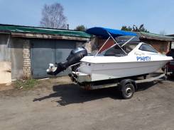 Бриз 17. 2010 год год, длина 5,00 м., двигатель подвесной, 70,00 л.с., бензин