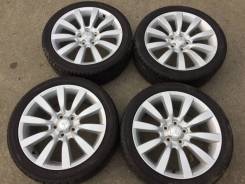 215/45R18 99% лето оригинал литьём MMC Galant R18 7J 46 5/114.3. 7.0x18 5x114.30 ET46 ЦО 67,0 мм.