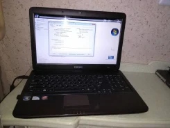 Samsung R540. 15.4", 2,1����, ��� 3072 ��, ���� 500���, WiFi: 1, Bluetooth: 1, ����������� �� 6��. ����