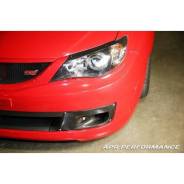 Накладка на бампер. Subaru Impreza WRX STI, GRB, GR, GE, GRF, GVB, GVF Двигатели: EJ257, EJ20, EJ25