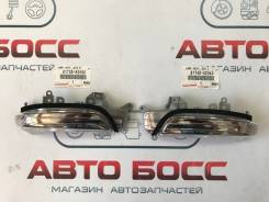 Повторитель поворота в зеркало. Toyota: Ractis, Mark X Zio, Crown, Prius a, Mark X, iQ, Camry, Passo, EQ EV, Avalon, Crown Majesta, Wish, Sai, Prius v...