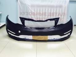 Бампер. Kia Rio, QB, UB Двигатели: G4FA, G4FC