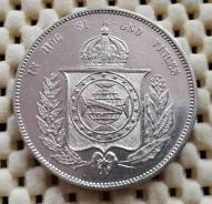 Бразилия 2000 рейс 1863г Ag900 25.0гр