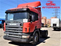 Scania P114GA. Седельный тягач Scania R114 GA 4X2 NA340, 10 640 куб. см., 11 240 кг.