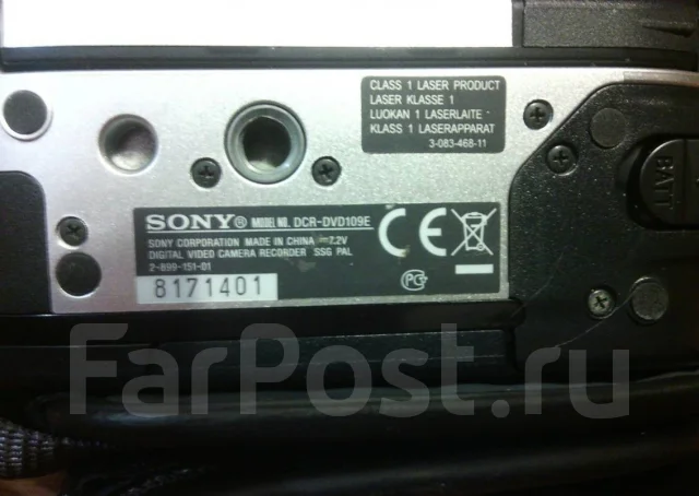 Sony DCR-DVD109E ����