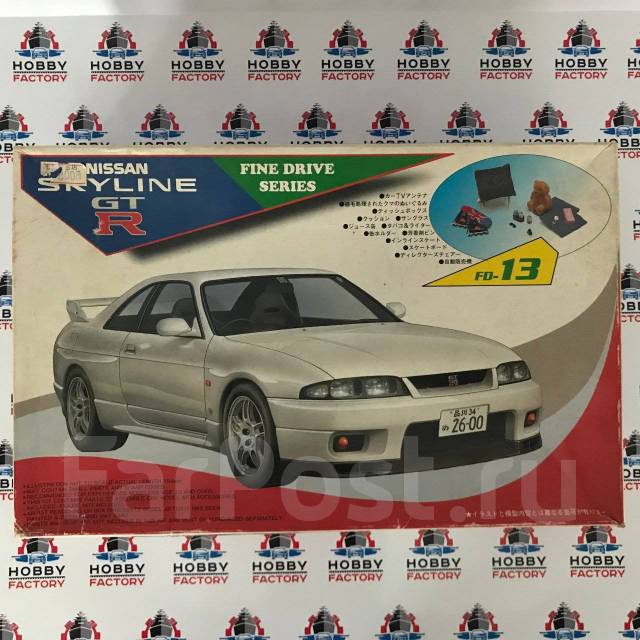 Модель Nissan Skyline Gt R33 Fujimi новый под заказ Цена 1 500