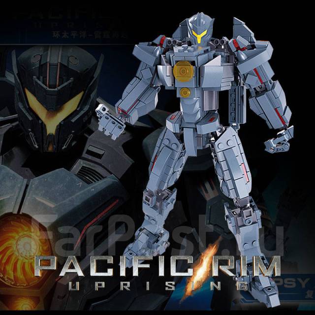 Конструктор Тихоокеанский рубеж2 Робот егерь Бродяга Мститель (лего ...