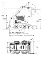 Sunward SWL2810. Продам мини погрузчик , 2 000 куб. см., 800 кг.
