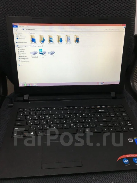 Lenovo IdeaPad 100. 15.6", ��� 2048 ��, WiFi: 1 ����