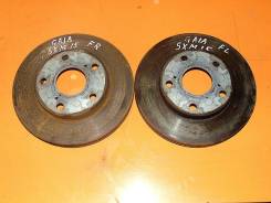 Диск тормозной. Toyota: Scepter, Ipsum, Camry Gracia, Gaia, Mark II Wagon Qualis, Picnic, Camry, Mark II Двигатели: 5SFE, 3CTE, 3SFE
