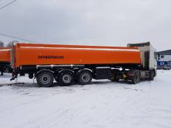 Капри. Полуприцеп бензовоз сталь 30 м3 3 оси