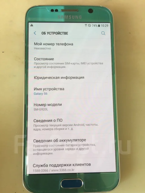 Samsung Galaxy S6. �/�, ���������, 4G LTE ����