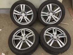 215/50R17 лето с литьём от rozest R17 7j +55 5/114.3. 7.0x17" 5x114.30 ET55 ЦО 73,0 мм.