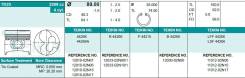 Поршень. Nissan: Urvan, Caravan, NV350 Caravan, Atlas, King Van, Cabstar, Homy, Datsun Truck Двигатель TD23
