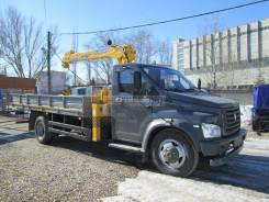 ГАЗ ГАЗон Next C41R33. КМУ Газон NEXT (C41R33)+Soosan SCS334, 3 200 кг.