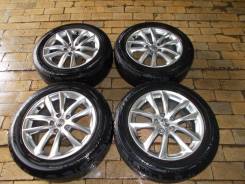 Колеса Nissan Skyline + резина Dunlop 225/55 R17. 7.5x17" 5x114.30 ET45