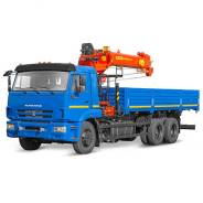 КамАЗ 65117. Камаз 65117 6х4 с кму inman IT 150, 12 000 куб. см., 10 800 кг.