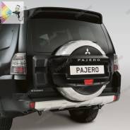 Чехол для запасного колеса. Mitsubishi Pajero, V83W, V85W, V87W, V88W, V93W, V97W, V98W Двигатели: 4M40, 4M41, 6G72, 6G74, 6G75