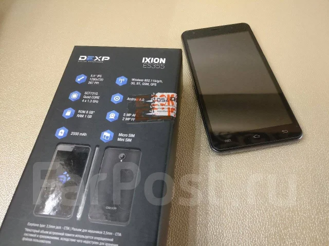 DEXP Ixion ES355 Ice. �/�, ������, 3G, Dual-SIM ����