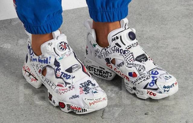 vetements reebok instapump