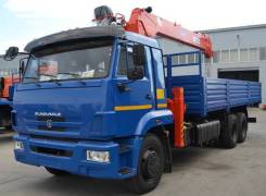 КамАЗ 65117. с КМУ Kanglim 1256 G-2 7 т, 1 000 куб. см., 6x4