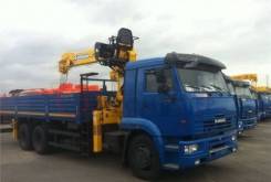 КамАЗ 43118-46. КМУ Тягач Камаз 43118-3027-46 (без спалки) + Soosan SCS736L2 Top (верх, 25 м.