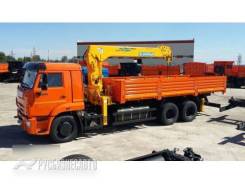 КамАЗ 65115. Грузовик бортовой с манипулятором Soosan на шасси Камаз 65115, 3 000 куб. см., 12 600 кг.