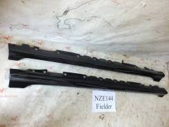 Накладка на порог. Toyota Corolla Fielder, NZE141, NZE141G, NZE144, NZE144G, ZRE142G, ZRE144G