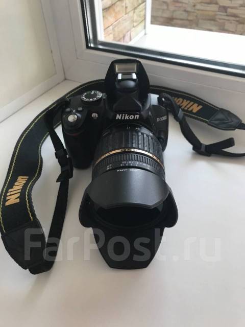 Nikon D3000 kit, 10 - 14.9, 3х, б/у, в наличии. Цена: 7 000₽ во ...
