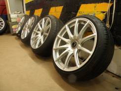 Колеса Fabulous r19 + резина Delinte 225/40/19. 8.5/9.5x19" 5x112.00 ET45/45 ЦО 73,1 мм.