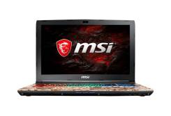 MSI GE62. 15.6 дюймов (40 см), 2,5 ГГц, ОЗУ 8192 МБ и больше, диск 1 000 Гб, WiFi, Bluetooth, аккумулятор на 3 ч.