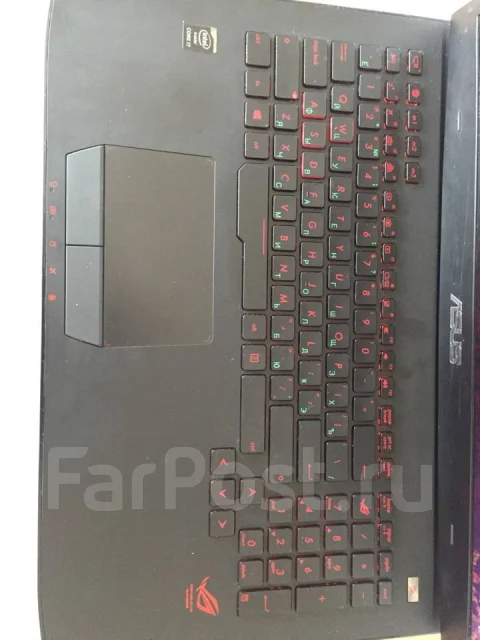 Asus ROG. 17.3", 4 720����, ��� 8 ��, ���� 2 000���, WiFi: 1, Bluetooth: 1, ����������� �� 2��. ����