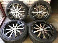 Комплект литья б/у Cosmic R19 5х114,3 и летних шин 245/40R19 Nexen. 8.5x19" 5x114.30 ET45 ЦО 73,0 мм.