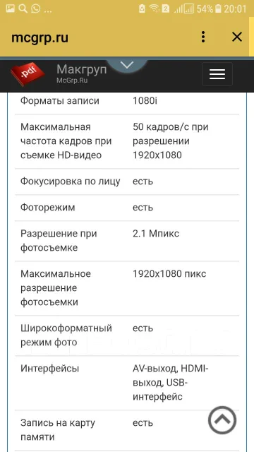 Panasonic HDC-SD40 ����