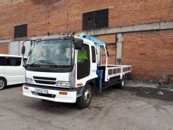 Isuzu Forward. Продается 5тонн с манипулятором 2002г МКПП 6ступая, 7 200 куб. см., 5 000 кг.