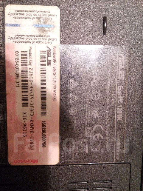 Asus Eee PC 1201N. 12", ��� 1024 ��, ���� 250���, WiFi: 1, ����������� �� 1��. ����