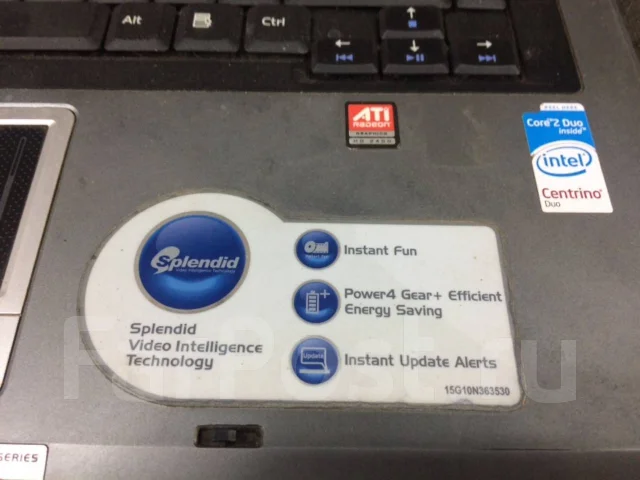 Asus F3S. 1,8����, ��� 1024 ��, ���� 160���, WiFi: 1, Bluetooth: 1 ����