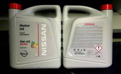 Nissan. Вязкость 5W-40, синтетическое