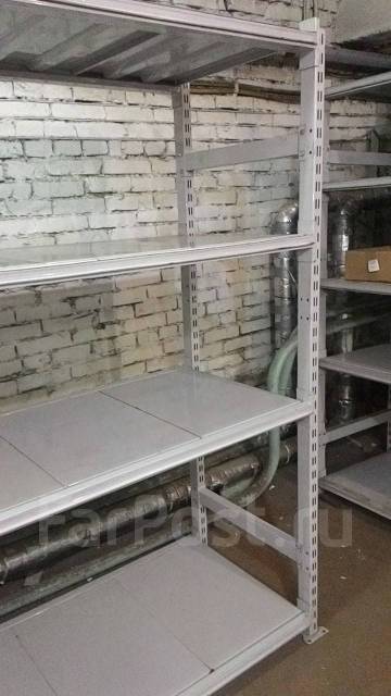 Стеллаж складской металлический разборный 4 полки, б/у, в наличии. Цена ...