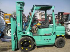 Mitsubishi. Погрузчик MMS FG30T, с раздвижными вилами и двигающейся кареткой, 3 000 кг.