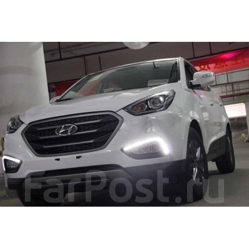 Дневные ходовые огни (Дхо) для Hyundai IX35 / Хендай Ай Икс 35 2014-