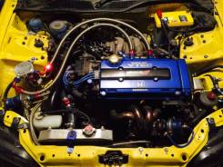Двигатель в сборе. Honda Civic, EG3, EJ1 Honda Integra, DB1, DB6, DB7, DB8, DB9, DC1, DC2, DC5 Двигатели: B18C4, B18C, B18C3, B18C6