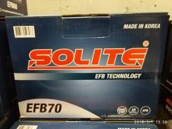 Solite. 70 А.ч., Обратная (левое), производство Корея