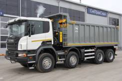 Scania P400. Самосвал 8x4, 13 000 куб. см., 33 000 кг.