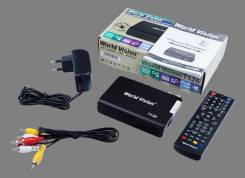 Эфирная приставка DVB-T2 цифровой приёмник ресивер World Vision T126