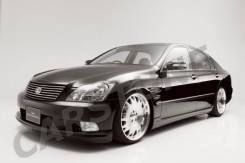 Накладка на решетку бампера. Toyota Crown, GRS180, GRS181, GRS184