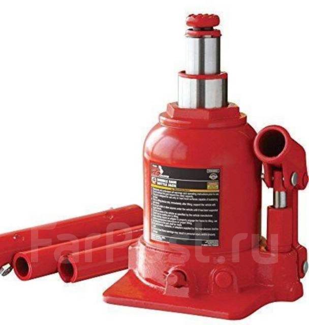 Домкрат бутылочный двухступенчатый Hydraulic JACK 10тонн, новый, в ...