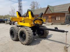 Уралспецтранс. Прицеп-роспуск, 10 000 кг.