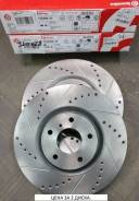 Диск тормозной. Nissan: Maxima, Altima, 370Z, Skyline, Fairlady Z, Fuga, Murano, 350Z Infiniti: M25, M45, Q40, QX50, G25, Q60, FX45, EX35, EX37, G35...